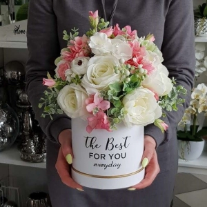 Flowerbox róże w pudełku Donna premium the best for you 