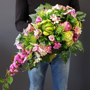 Kompozycja nagrobna wiązanka 100 cm Blumen wz.2