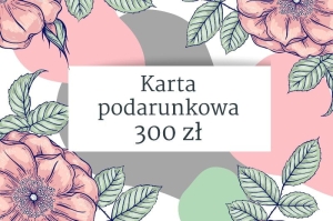 Kupon upominkowy karta o wartości 300zł