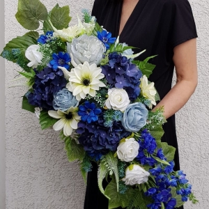 Kompozycja nagrobna Marta summer stroik na grób 90cm wz.22