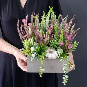 Kompozycja wrzosy wrzośce Panama M róż