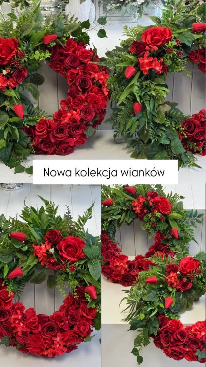 wianek czerwone