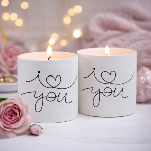 Świecznik lampion tea-light I LOVE