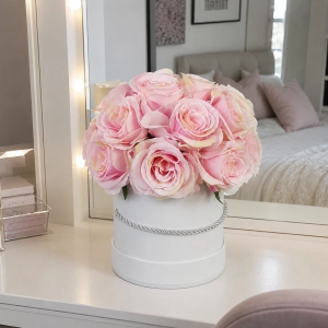 Flowerbox róże w pudełku S