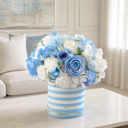 flower box dla dziecka blue